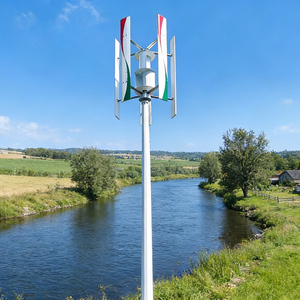 Prix d'usine, éolienne verticale de type H de petite taille, 2 kW pour l'électricité domestique - Product Image 2