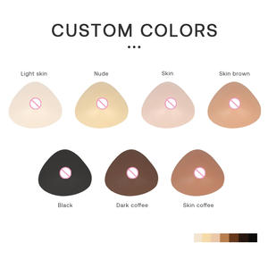 Vendita da donna protesi artificiale naturale Non adesivo <span class=keywords><strong>morbido</strong></span> Silicone <span class=keywords><strong>seno</strong></span> comodo e realistico luce Veight stile Sexy - Product Image 2