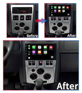 Lettore Dvd per auto navigazione Audio per Renault <span class=keywords><strong>Duster</strong></span> Dacia Logan <span class=keywords><strong>Sandero</strong></span> 2004-2008 Android Radio Car Multimedia Player Carplay - Product Image 2
