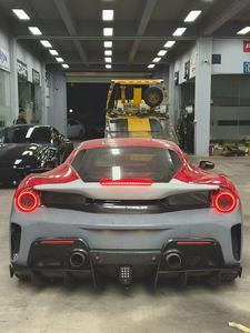 Kit carrosserie de style <span class=keywords><strong>Ferrari</strong></span> 488 Pista - Injection PP + Options en fibre de carbone sèche/humide - Product Image 6