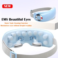 Masseur oculaire intelligent à ultrasons avec atomisation, compresse chaude, thérapie musicale et vibration pour soulager la fatigue