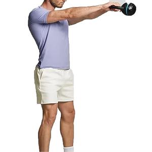 T-shirts décontractés pour hommes, imprimés sur mesure, 100% coton, anti-rides, séchage rapide, manches courtes, respirants, couleur unie, en vente à bas prix - Product Image 6