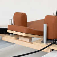 Tour de réformateur Pilates en bois Durable de haute qualité Portable réglable pour la santé du corps vente directe de l'usine pour les Studios de Yoga