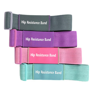 Bomaico Bande de résistance réglable pour l'entraînement des fessiers, fitness, yoga, équipement d'entraînement aux squats, rose, gris, vert clair, violet - Product Image 5