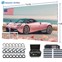 Pantalla LED Impermeable de 2.604 mm con Gabinete de Aluminio Fundido a Presión, Pantalla de Alquiler para Exteriores para Señalización Digital e Iglesias
