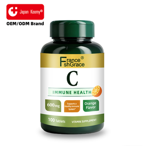 Suplemento de Vitamina C Nutracéutica con Sabor a Naranja, Favorece la Salud del Cabello, la Piel y las Uñas, 600 mg, 100 Tabletas de Vitamina C - Product Image 2