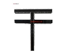 커넥터 2mm DIP/SMT 양열 암 헤더 수직 수 핀 헤더 <span class=keywords><strong>2</strong></span>*10/<span class=keywords><strong>2</strong></span>/<span class=keywords><strong>3</strong></span>/4/5/6/7/8/9 2x27p 높이 4.3mm - Product Image 3