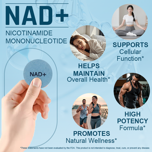 อาหารเสริม Nad + แผ่นแปะ30ชิ้นลดริ้วรอยพร้อม Nad และ Resveratrol สำหรับผู้หญิงและผู้ชายลดการดูดซึม - Product Image 3