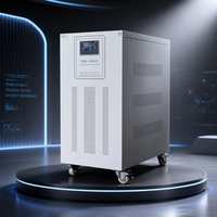 Stabilisateur de tension triphasé SBW 30kVA 60kVA 80KVA 120KVA 150KVA 380V/400V/415V OEM, régulateur de tension CE pour machines CNC