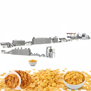 Usine complète de production de céréales pour petit-déjeuner à haut rendement, ligne de production de flocons de maïs - Product Image 2