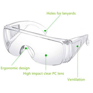 ANT5PPE EN 166多機能日本人気防霧安全ゴーグル用ウイルス細菌スプラッシュ花粉メガネ保護 - Product Image 2