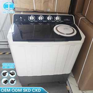 OEM 13kg Semi-Automatic Twin Tub Washing Machine Heavy Duty Laundry Washer &amp; Spin <strong>Dryer</strong> Combo for Bulk Purchase, Home Hotel Use - Product Image 2