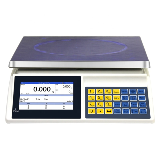 30kg 1g Accuracy Digital Scale High Precision Electronic Smart Scale Table Top Weighing Counting Scale