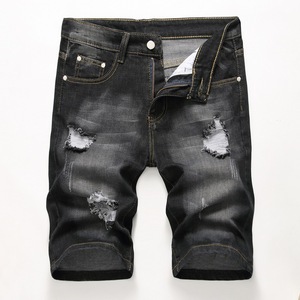 RNSHANGER, novedad <span class=keywords><strong>de</strong></span> verano, pantalones vaqueros cortos elásticos para <span class=keywords><strong>hombre</strong></span>, pantalones vaqueros <span class=keywords><strong>de</strong></span> moda informales ajustados, <span class=keywords><strong>Bermudas</strong></span> para <span class=keywords><strong>hombre</strong></span>, pantalones cortos <span class=keywords><strong>de</strong></span> mezclilla <span class=keywords><strong>de</strong></span> algodón - Product Image 4