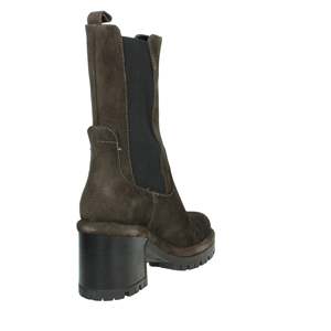 Bottines en cuir pour femme Manas, talon 7520, mode hiver - Product Image 3