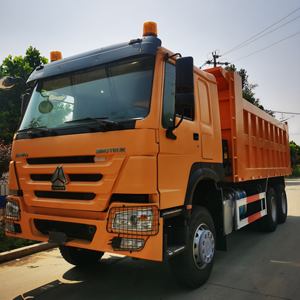 รถดัมพ์มือสอง Sinotruk HOWO 6x4 รถบรรทุก 10 ล้อ สำหรับขนส่งทรายและกรวด - Product Image 3