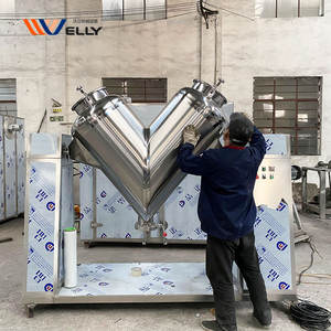 Máquina Mezcladora Industrial Automática <span class=keywords><strong>para</strong></span> Pequeñas Empresas, <span class=keywords><strong>para</strong></span> Polvo de Incienso, Hierbas, Haldi, Masala, Granos, Jengibre y Gelatina - Product Image 1