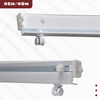 Techo de tela translúcida moderna de alta calidad Gran recorte Panel de decoración ajustable horizontal Persianas para hoteles