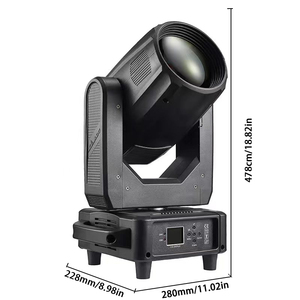 Para CLB260 Mini 6Kg 260W Sharpy Beam Moving Head Light DMX512 IP20 Sistema <span class=keywords><strong>de</strong></span> Iluminación para Discotecas, Bares y Clubes - Product Image 5