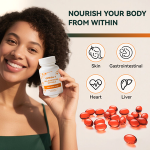 Chinaherbs Marque privée Argousier Gélules Soutient la santé du cœur Fonction cérébrale Peau Soins de santé du visage Supplément Adultes - Product Image 3