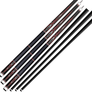RQG-C26-12 <span class=keywords><strong>Queue</strong></span> <span class=keywords><strong>de</strong></span> <span class=keywords><strong>billard</strong></span> en fibre <span class=keywords><strong>de</strong></span> carbone <span class=keywords><strong>de</strong></span> haute qualité à faible déflexion, joint 1/2, design par transfert d'eau, personnalisation OEM, vente en gros - Product Image 4