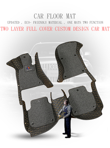 Tappetini Auto di Lusso in Pelle Diamantata 7D Antiscivolo in PVC e Gomma Compatibili con Toyota Camry e BMW <span class=keywords><strong>A3</strong></span> - Product Image 6