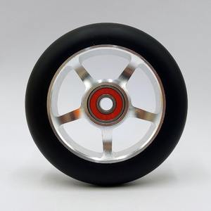 Ruedas de repuesto para scooters de 100mm con rodamientos Abec 9 aptos para juego de ruedas <span class=keywords><strong>MGP</strong></span> Lucky Envy Vokul Pro <span class=keywords><strong>Scooter</strong></span> - Product Image 2