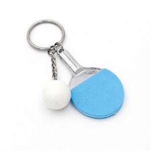 โปรโมชั่นขายส่ง พวงกุญแจจำลองไม้ปิงปอง 3 มิติ ของเล่นกีฬาเสมือนจริง - Product Image 2