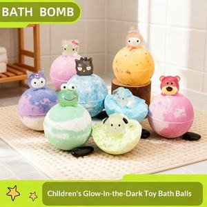 Juego <span class=keywords><strong>de</strong></span> Bolas <span class=keywords><strong>de</strong></span> Baño <span class=keywords><strong>de</strong></span> Sal Marina que Brillan en la Oscuridad, Caja <span class=keywords><strong>de</strong></span> Regalo con Temática Oceánica para Baño <span class=keywords><strong>de</strong></span> Burbujas para Niños, Venta al por Mayor - Product Image 3