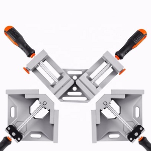 Pince de menuiserie à 90 degrés en aluminium avec poignée simple/double Pince d'angle <span class=keywords><strong>pour</strong></span> cadre photo Pince à angle droit - Product Image 2
