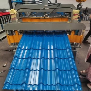 Machine <span class=keywords><strong>de</strong></span> profilage <span class=keywords><strong>de</strong></span> tôles en acier pour toitures métalliques avec engrenages et moteur 380V, garantie 1 an, Liming - Product Image 5