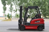 Chariot élévateur contrepoids électrique Solreign 1,5 tonne certifié CE, modèle entrepôt CPD15, batterie lithium-ion, hauteur de levage 6m, AC