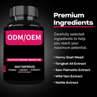 Complément alimentaire pour la santé masculine, poudre de testostérone, marque privée, complément stimulant la testostérone pour l'endurance