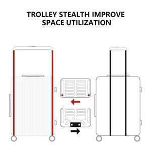 2023 nuovo Designer Koffer Carry-ons PC 150T fodera <span class=keywords><strong>borse</strong></span> <span class=keywords><strong>da</strong></span> <span class=keywords><strong>viaggio</strong></span> Trolley in alluminio <span class=keywords><strong>bagaglio</strong></span> <span class=keywords><strong>a</strong></span> <span class=keywords><strong>mano</strong></span> valigia - Product Image 5