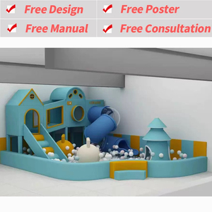 Equipo de Juegos Interior Ecológico y Suave para Niños con Piscinas de Pelotas Educativas para Uso en Salas de Actividades Escolares - Product Image 3