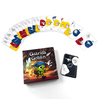 Conception de taille de carte personnalisée en usine OEM Jeu de cartes à poser pour fête Jeu de cartes à jouer amusant pour adultes et enfants