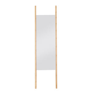 Miroir fonctionnel personnalisé écologique en bois massif bambou décor moderne simple avec taille personnalisée pour salle de bain - Product Image 2