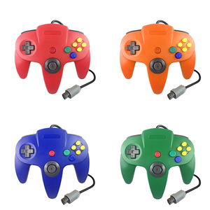 Manette de jeu filaire colorée N64 pour <span class=keywords><strong>Nintendo</strong></span> N64 avec prise console, joystick classique or et argent pour <span class=keywords><strong>Nintendo</strong></span> <span class=keywords><strong>64</strong></span> - Product Image 6