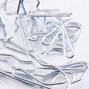 Industrial Style Metal & Steel <b>Curtain</b> Hardware Pin Hooks for Weddings Bar Mitzvahs Baptisms - Product Image 5