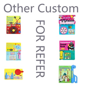 <span class=keywords><strong>Livre</strong></span> sonore interactif bilingue personnalisable pour enfants, jouet éducatif pour la petite enfance, développement du langage - Product Image 5