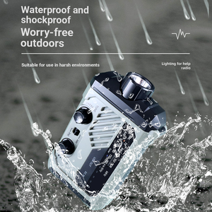 Linterna y radio de manivela: ¡perfectos para cortes de energía o emergencias! - Product Image 4