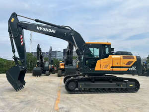 Excavatrice sur chenilles d'occasion Hyundai 220HD 220-9S 305-9 22 tonnes d'origine coréenne, moteur Cummins, boîte de vitesses, pompe, puissance de 228 kW, testée et inspectée - Product Image 3