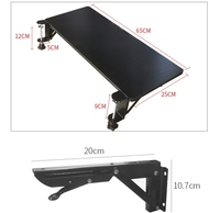 Repose-poignet pour ordinateur, repose-bras, support pour les mains et les bras, support ergonomique pour souris, support de bureau extensible