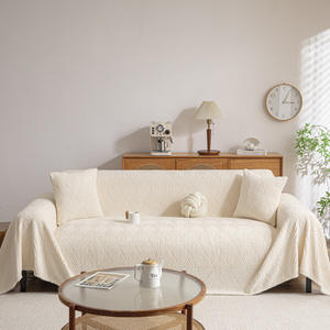 Four Seasons Full Wrap <span class=keywords><strong>Funda</strong></span> de sofá de una pieza Fábrica al por mayor Toalla Jacquard de tafetán para todas las estaciones <span class=keywords><strong>Funda</strong></span> de sofá - Product Image 5