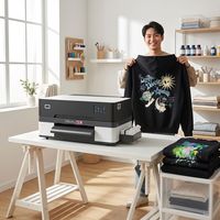 Nueva Impresora DTF A3 de un Solo Cabezal XP600, Máquina de Impresión Textil Digital para Camisetas, Telas y Prendas, Plotter Directo a Película