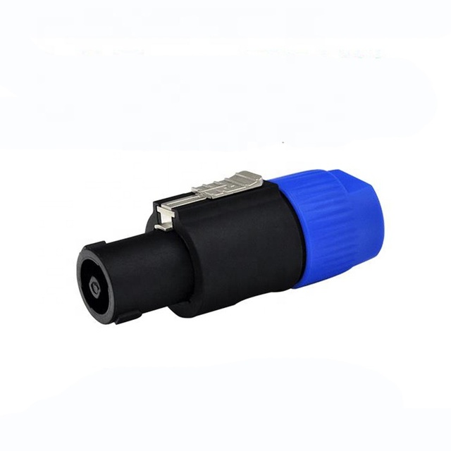 Loudspeaker Parts 4 Pin Component Enclosure Cable Plug Conector Waterproof Connector Socket Speaker Connectors Speakon