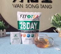 Winstown Té Fit de 28 Días para Quemar Grasa, Hierbas Personalizadas, Fabricante, Moringa, Té Detox Adelgazante, Pérdida de Peso