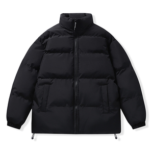 Elegante giacca da <span class=keywords><strong>uomo</strong></span> con collo alto leggero <span class=keywords><strong>impermeabile</strong></span> piumino imbottito in cotone spesso - Product Image 4