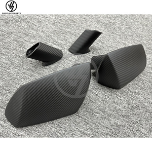 High Quality Dry Matte Carbon Fiber (Replacement) <b>Mirror</b> Cover Side <b>Mirror</b> for Lambo Aventador LP700 2011-2015 - Product Image 2