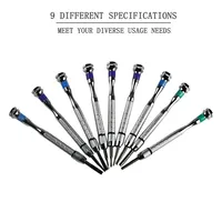 Hot Sale Optical Instrument Set Eyeglasses Screwdrivers Set for Glasses Repair A19M-9